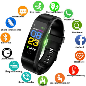 10 Must Have Features in a Health Monitor Watch | ID115 Plus Smart Watch